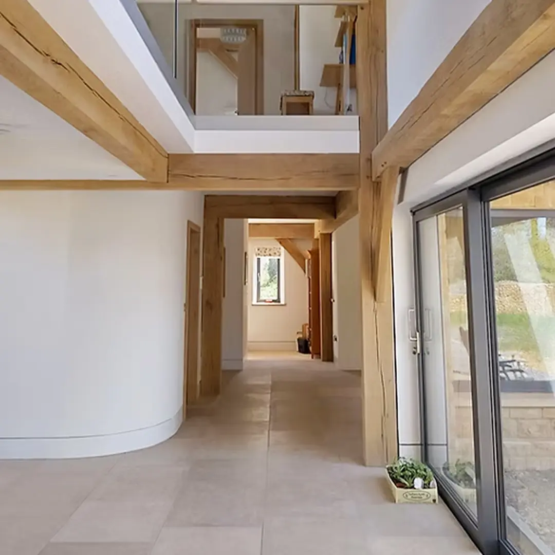 Oak beams
